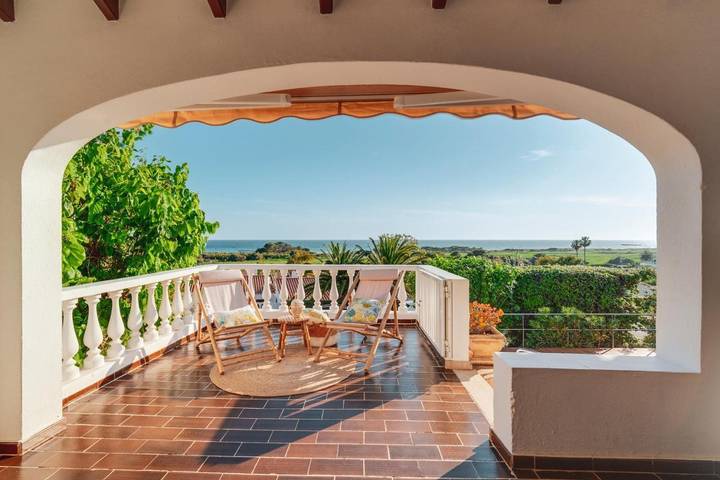 Casa rural para 7 personas, con Balcón y Terraza además de Jardín y Piscina en Son Bou - 4