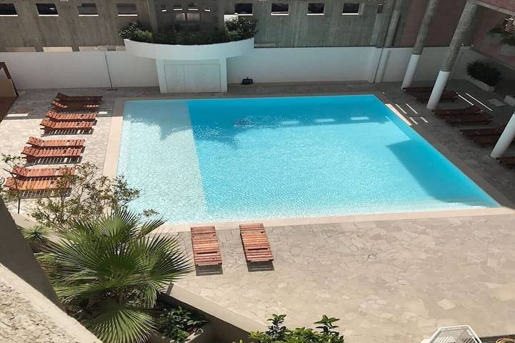 Ferienhaus für 7 Personen, mit Balkon