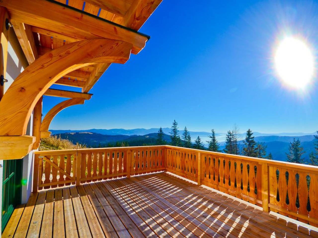 Das Almhaus in Bad St. Leonhard im Lavanttal in Bad Sankt Leonhard im Lavanttal, Alpes de Lavanttal