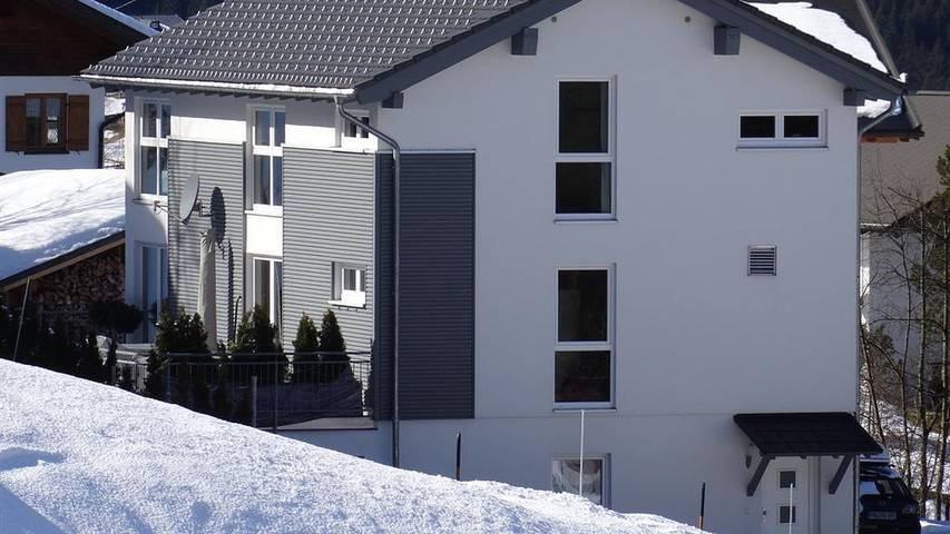 Appartement voor 3 personen, met tuin en terras in Riezlern