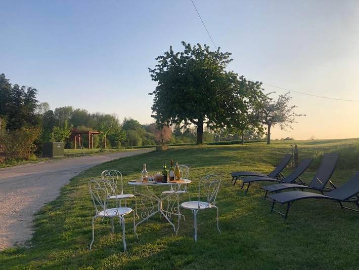 Maison d’hôte pour 4 personnes, avec Terrasse ainsi que Jardin et Vue