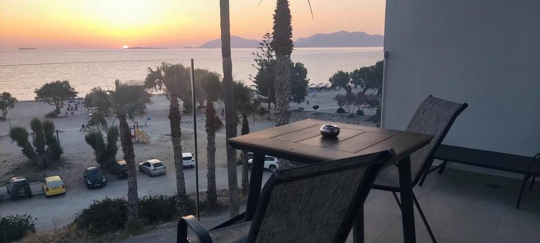 Appartement de vacances pour 3 personnes, avec Balcon et Terrasse ainsi que Jardin et Vue