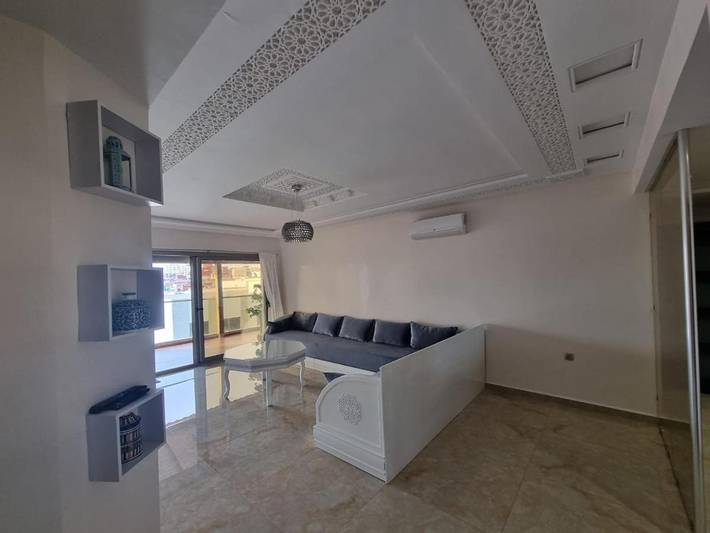 Vakantieappartement voor 6 personen, met whirlpool en terras in Tanger