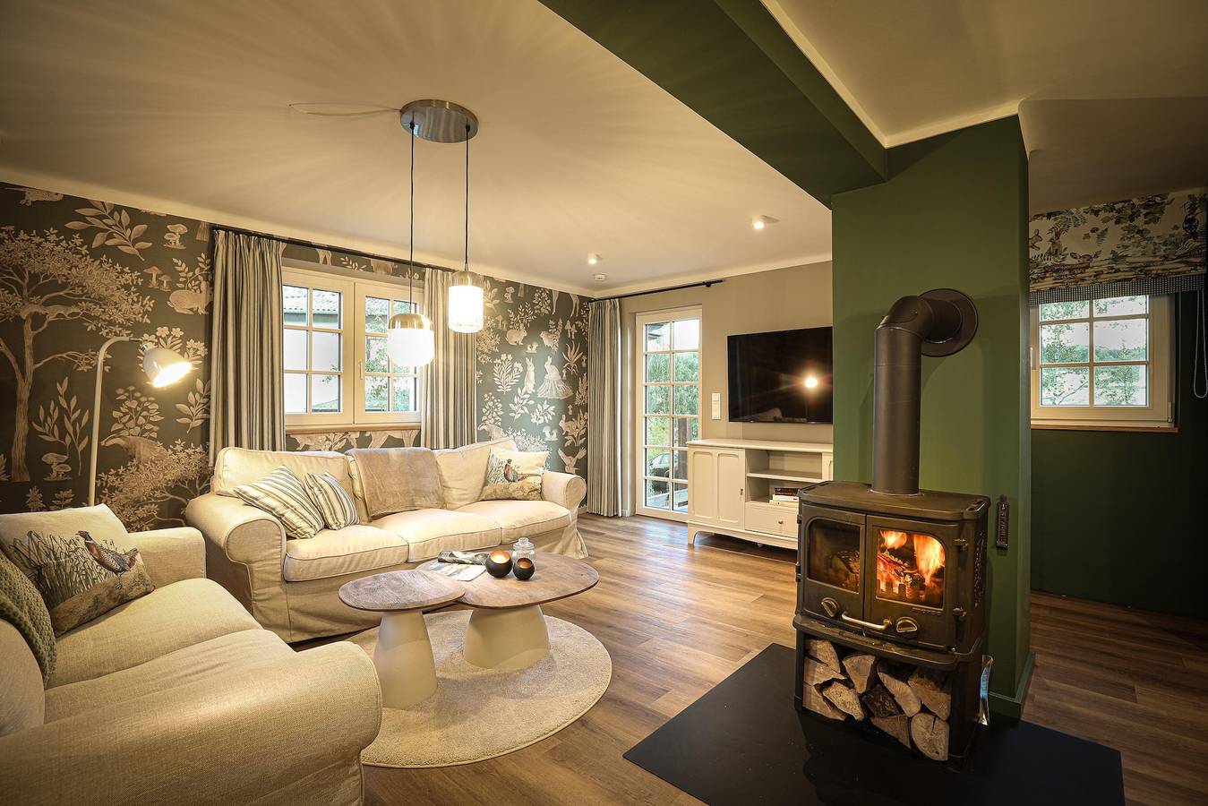 Ferienhaus mit Sauna und Terrasse in Dienstweiler, Saar-Nahe-Bergland