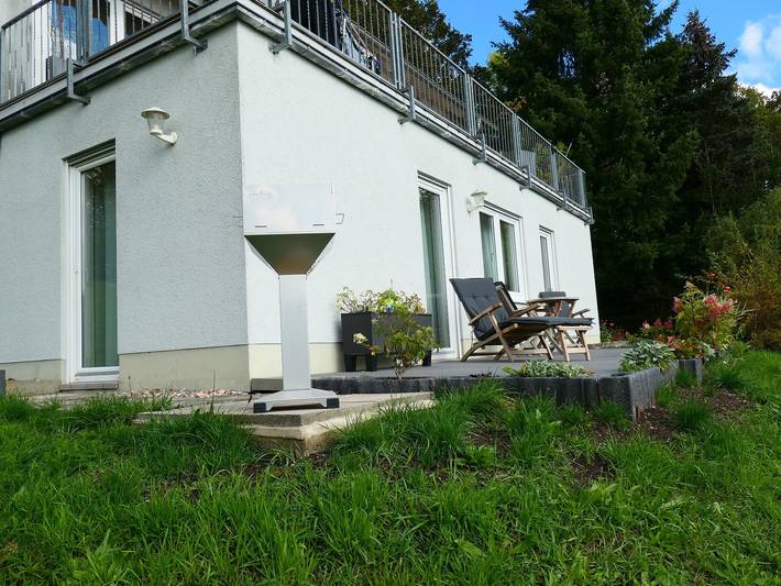 Ferienwohnung für 3 Personen, mit Balkon/Terrasse und Terrasse sowie Garten und Sauna in Schmalkalden - 4