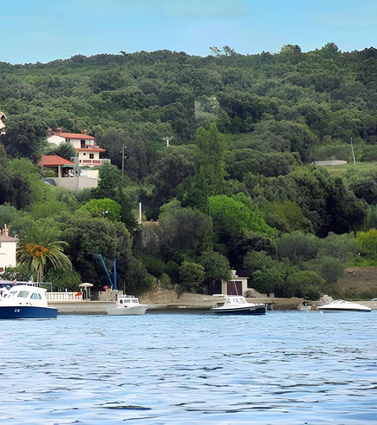 Ganze Ferienwohnung, Ferienwohnung mit schöner Terrasse und Meerblick  in Supetarska Draga, Rab