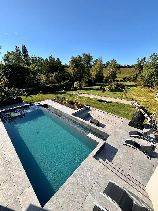 Villa privée 230m2/ Piscine débordement/Billard-Babyfoot-Boulodrome-Flipper/Strasbourg in Dettwiller, Région de Saverne