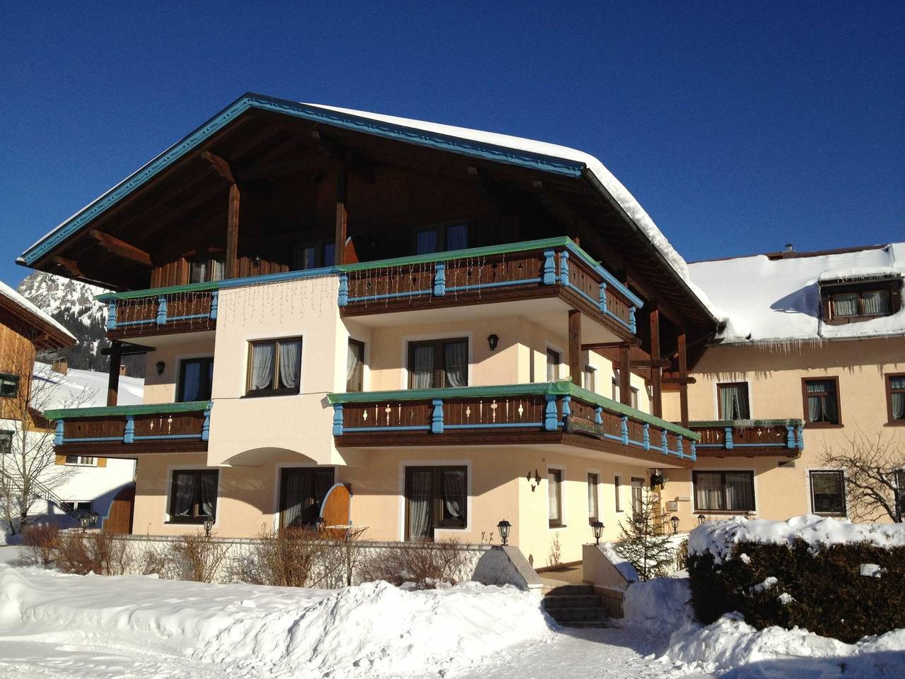 Ganze Wohnung, Appartementhaus Wöber - Hochparterre Nr. 3 in Tannheim (Tirol), Allgäuer Alpen (Österreich)