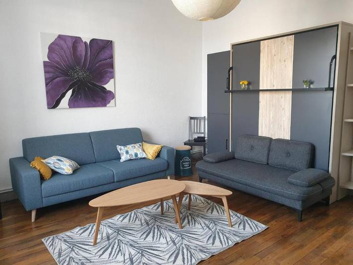 Appartement de vacances pour 6 personnes, avec Terrasse et Jardin