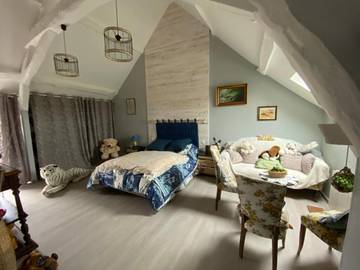Chambre d’hôte pour 2 personnes, avec terrasse à Sainte-Maure-de-Touraine