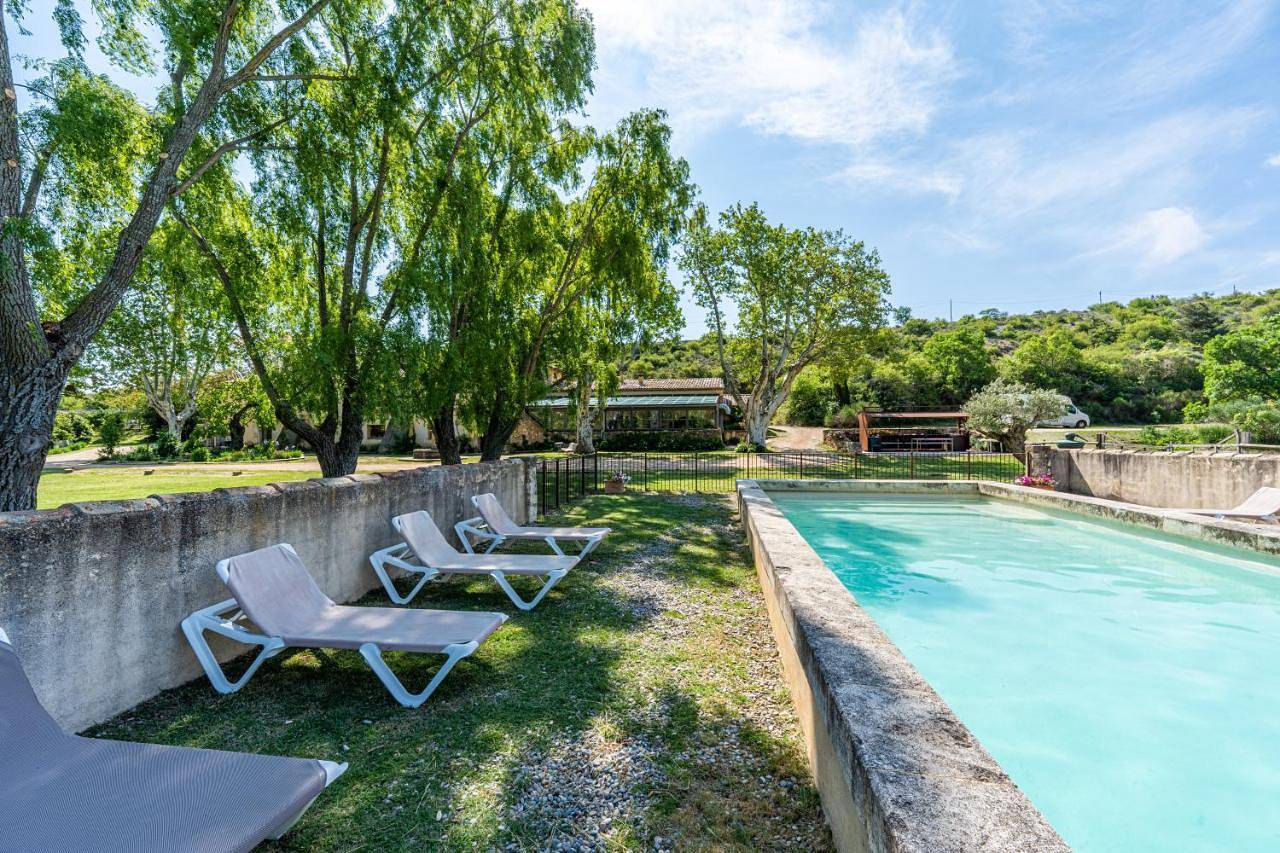 La Fontaine in Simiane-la-Rotonde, Forcalquier und Umgebung