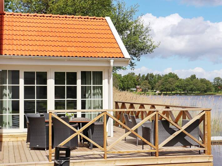 Chalet für 14 Personen, mit Sauna und Seeblick in Schweden - 3