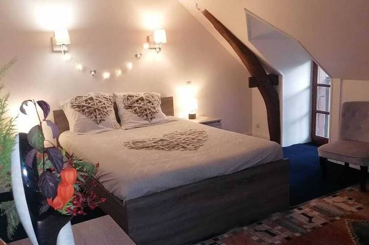 Chambre d’hôte pour 2 personnes, avec Jardin