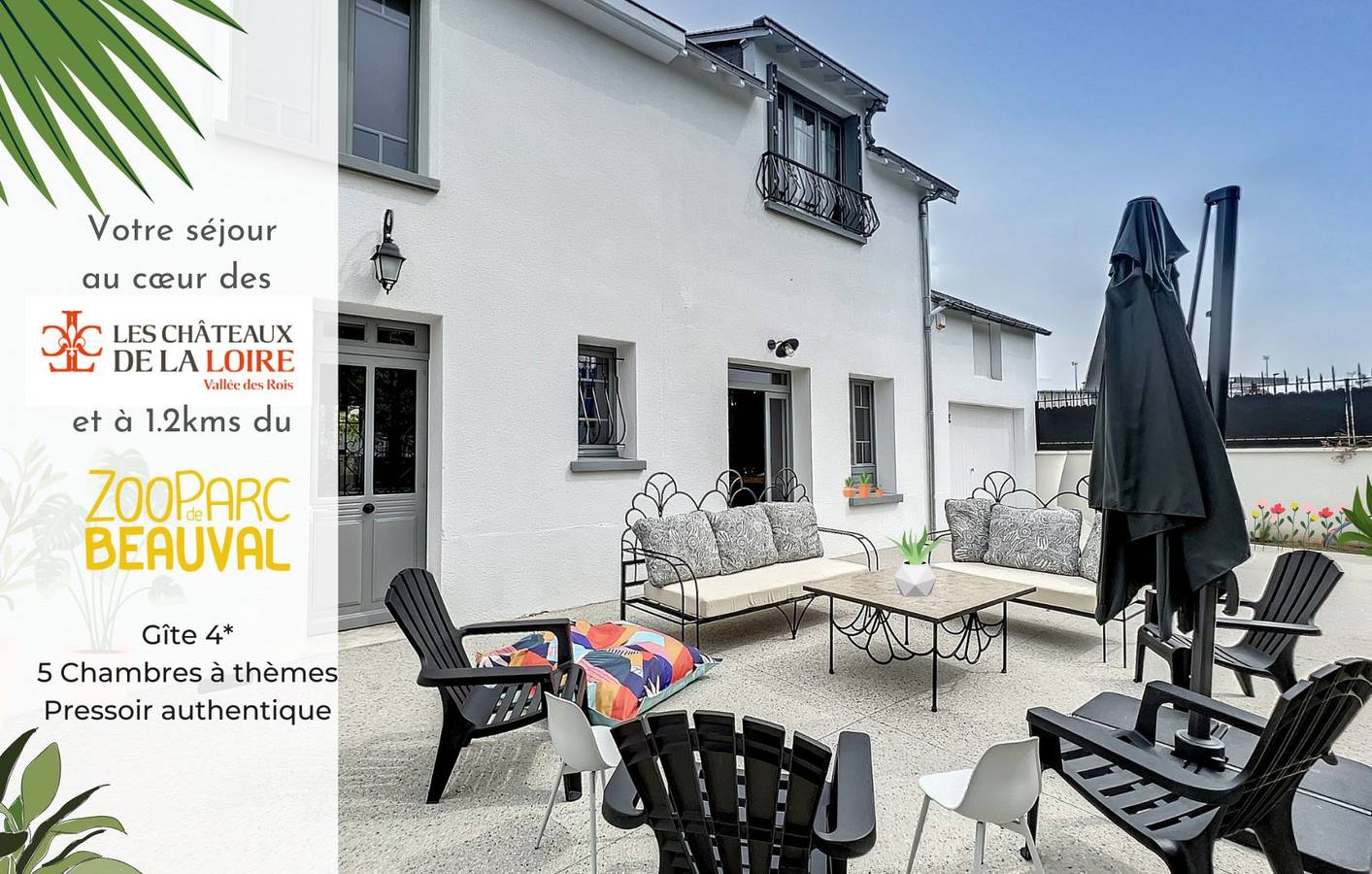 Gîte insolite avec chambres à thème in Saint-Aignan, Région de Romorantin-Lanthenay