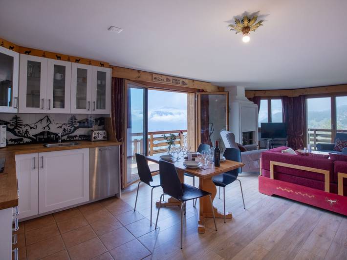 Gîte pour 4 personnes, avec balcon dans Villars-sur-Ollon - 4
