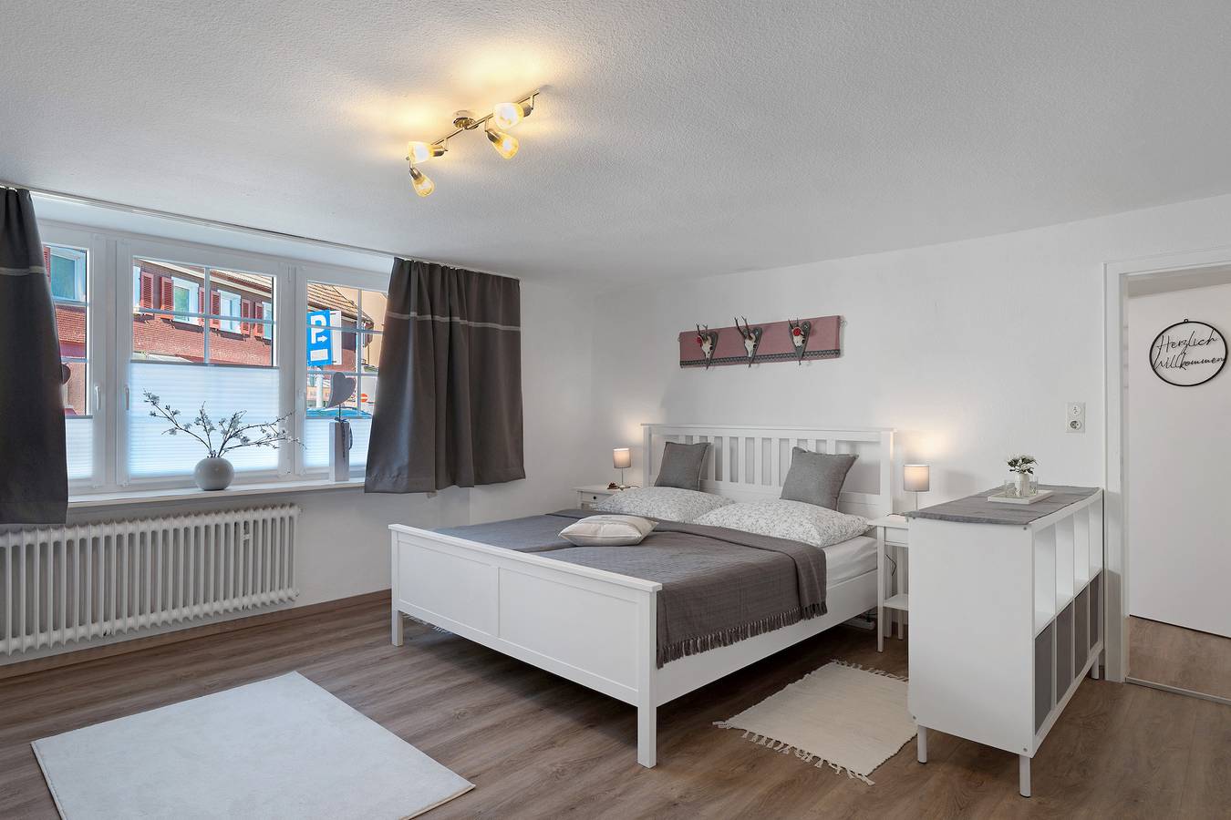 Ganze Wohnung, Apartment 'Schwarzwaldtani - Städtle 2' mit Bergblick, Wlan und Klimaanlage in Bühl, Mittlerer Schwarzwald