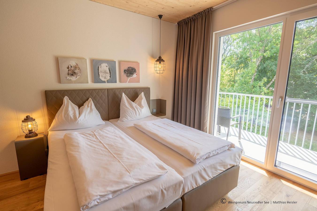 Dreibettzimmer Parkseite, Dusche, Wc in Rust (Burgenland), Leithaberg