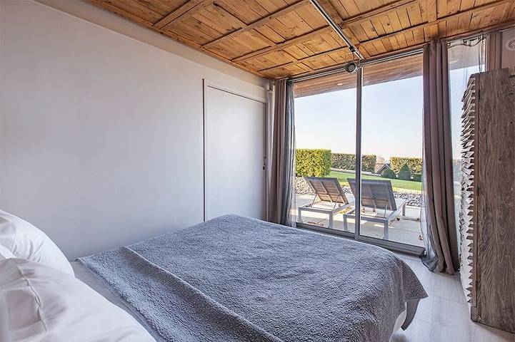 Domaine du Grand Bec - Le Showroom vue mer, piscine, tennis, plage in Villerville, Région de Lisieux