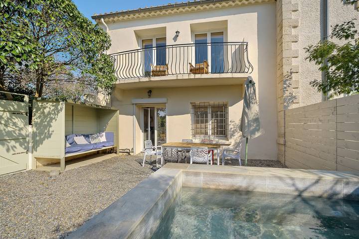 Location de vacances pour 6 personnes, avec Balcon et Jardin