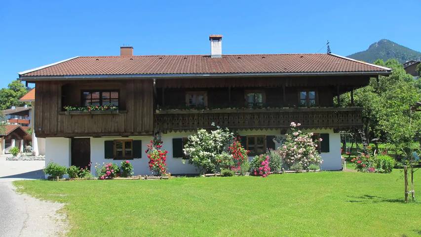 Ferienwohnung für 2 Personen, mit Garten und Balkon in Lenggries - 3