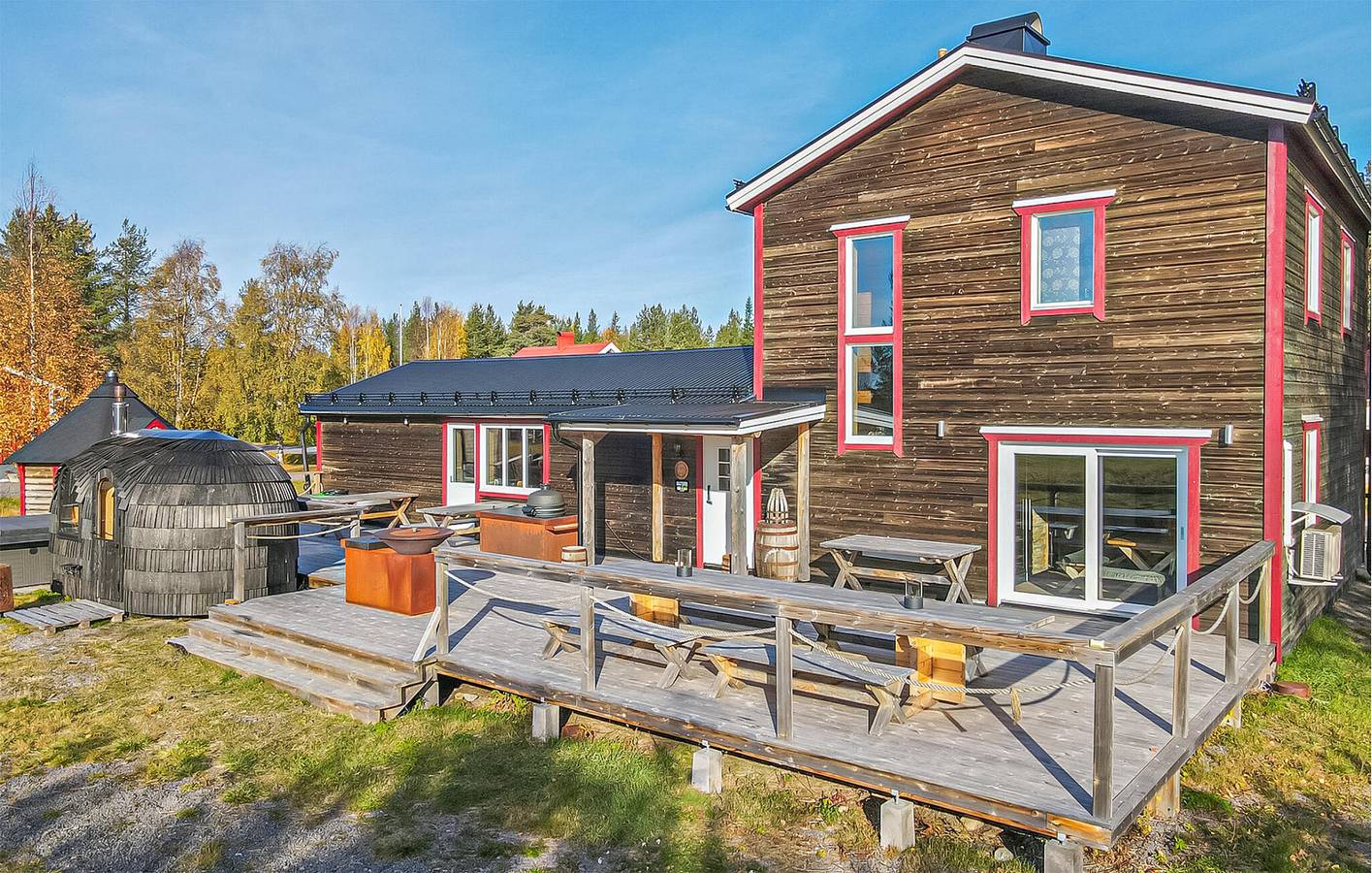 Ferienhaus für 11 Personen mit Sauna in Norrbotten