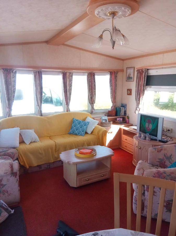 Mobil Home Front de mer in Port-Bail-sur-Mer, Cotentin