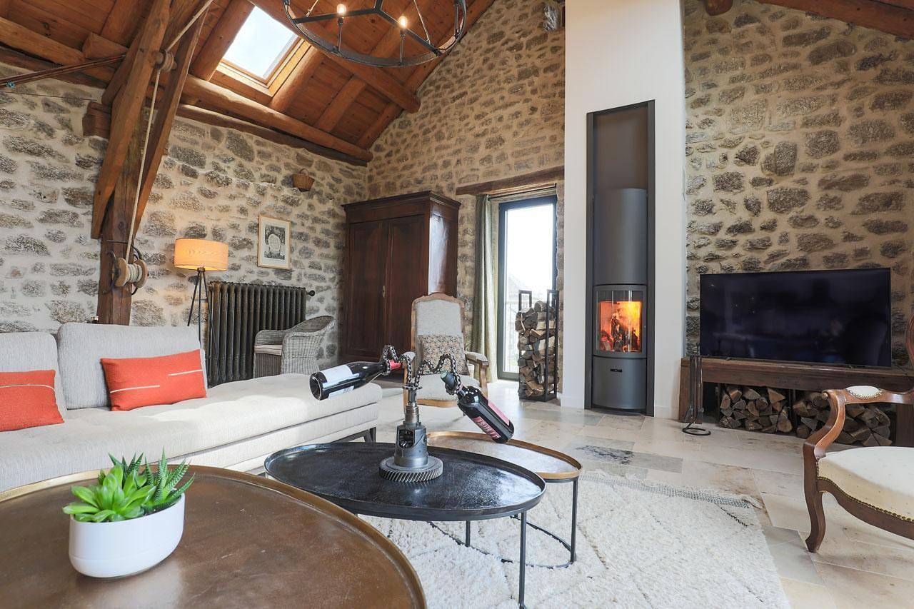 Casa de huéspedes para 10 personas con jardín in Saint-Gal, Región de Mende