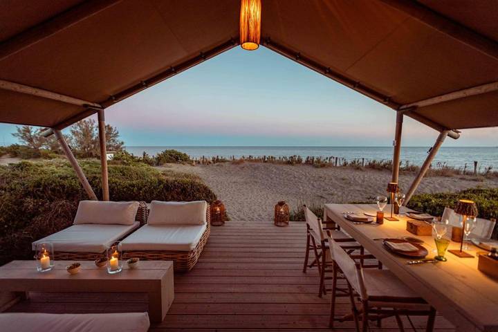 Casa vacanza per 4 persone, con Terrazza e Giardino nonché Piscina a Capalbio