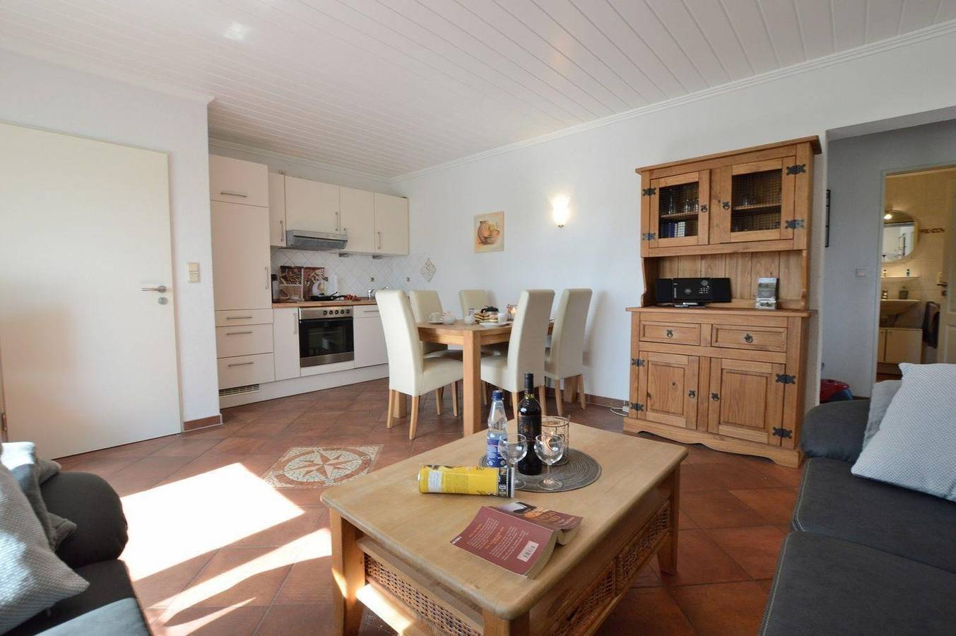 Ganze Ferienwohnung, Windrose - Im Landhaus Haan in Norddeich, Norden und Umgebung