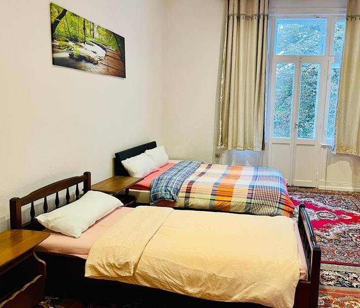 Ferienwohnung für 5 Personen, mit Balkon und Terrasse sowie Ausblick in Hamburg-Mitte - 3