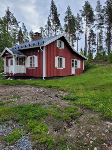 Chalet für 5 Personen, mit Sauna und Seeblick sowie Garten in Nordschweden