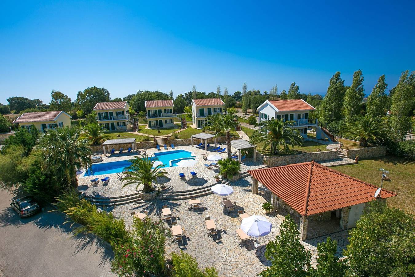 Villa für 4 Personen mit Terrasse in Spartia, Kefalonia