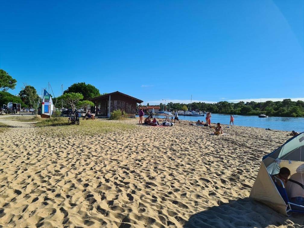 Appartement entier, Résidence fermée Grande terrasse ombragée Piscine Plage Port Parc Gare in La Teste-de-Buch, Région d'Arcachon