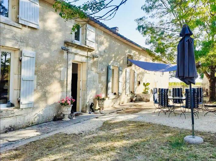 Location de vacances pour 4 personnes, avec vue et jardin à Segonzac - 4