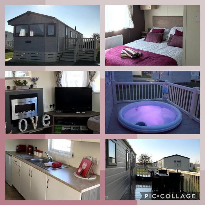 Camping for 10 people, with garden and pool as well as hot tub and terrace in East Midlands