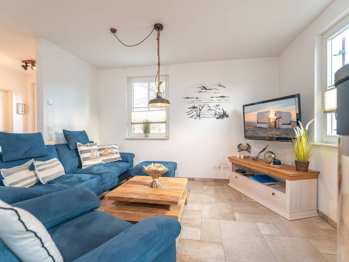 Ferienhaus für 4 Personen, mit Terrasse und Garten sowie Sauna