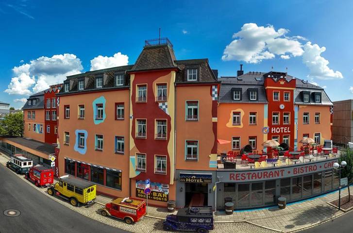 Hotel für 2 Personen, mit Whirlpool und Terrasse sowie Garten und Sauna in Marktredwitz