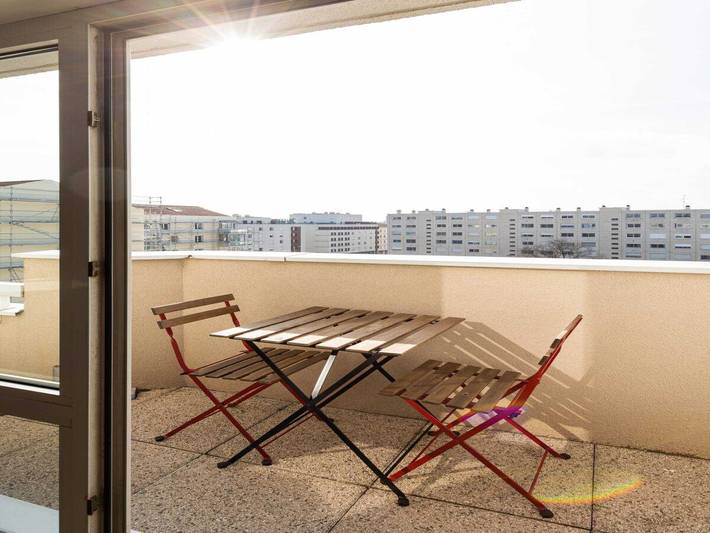 Ferielejlighed for 6 personer, med balkon/terrasse i Lyon