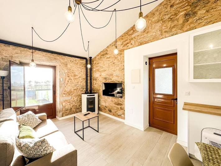 Chalet para 4 personas, con vistas y jardín en Costa da Morte - 3