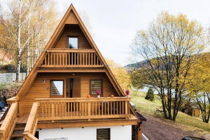 Ferienwohnung für 5 Personen, mit Seeblick und Garten sowie Ausblick, mit Haustier - 1