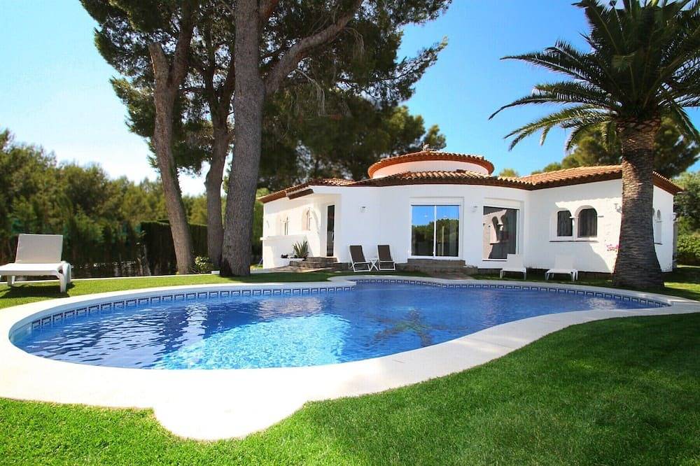 Camila Villa piscina privada, jardín y Wifi gratis in Miami Playa, Costa Dorada