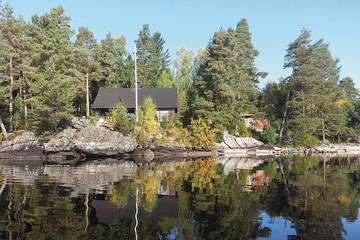 Ferienhaus für 6 Personen, mit Sauna in Halden