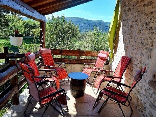 Chambres et tables d'hôtes Au Fil de Leyne - Lavande in La Coucourde, Région de nyons