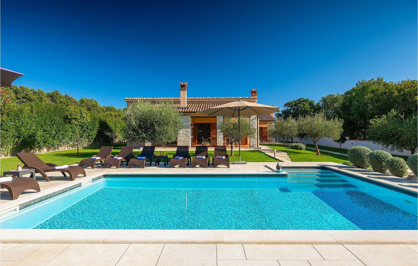 Vakantiehuis voor 12 personen in Barban, Zuidkust Istrië