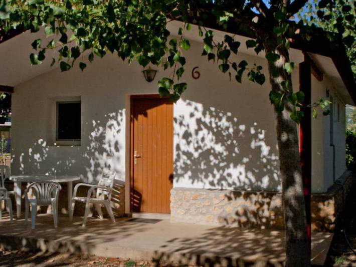 Bungalow voor 2 personen, met Kinderzwembad en Sauna in Aragón