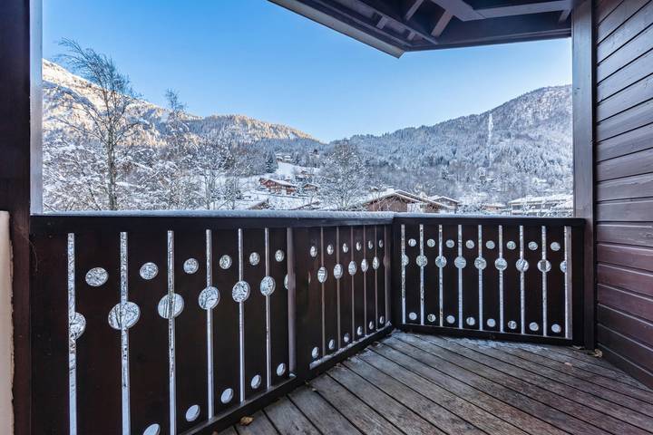Gîte pour 5 personnes, avec balcon à Les Houches