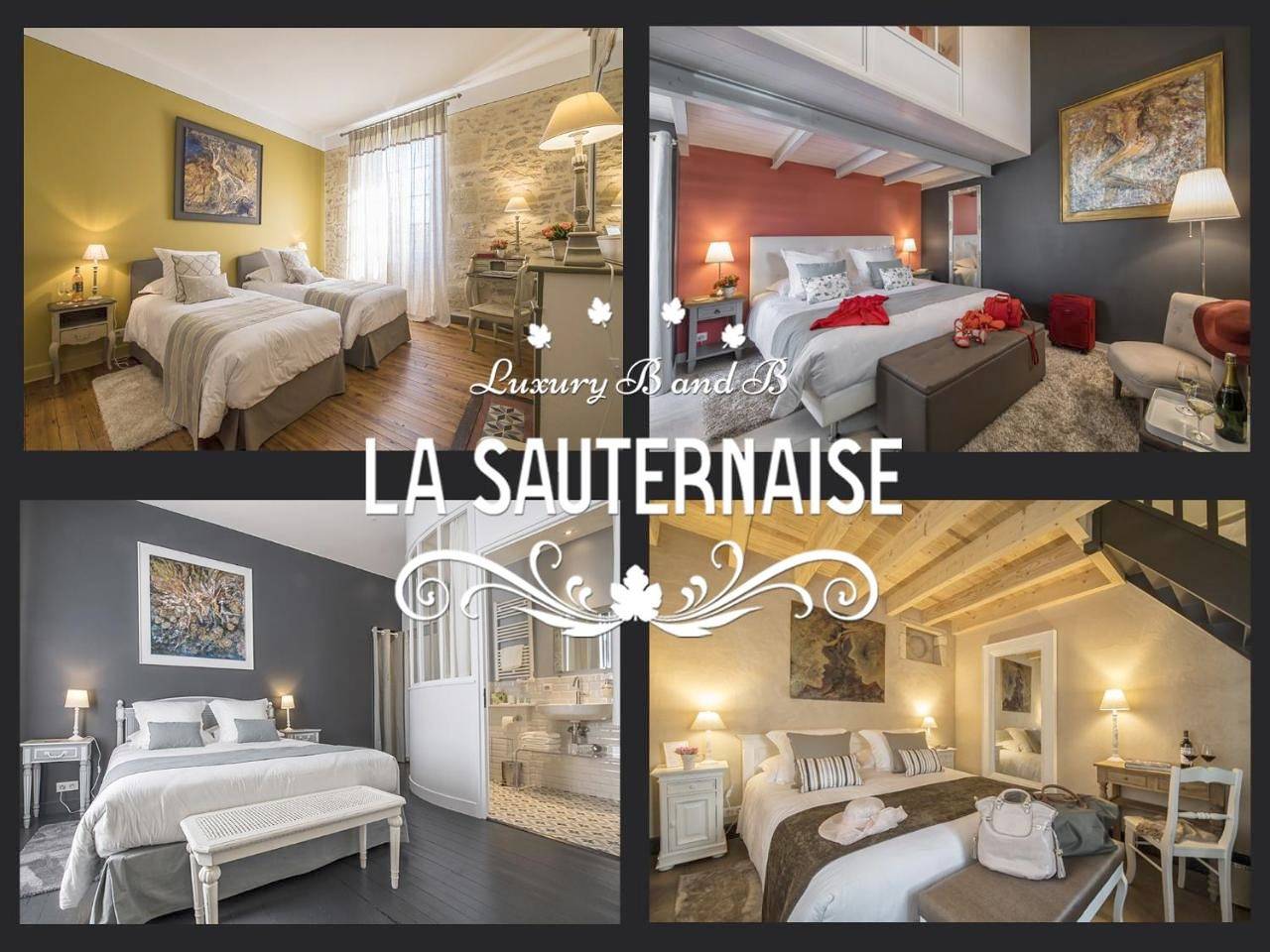 La Sauternaise, luxury Boutique B&B in Sauternes (Gironde), Région de Langon