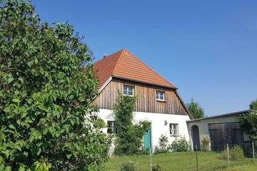 Ferienhaus für 4 Personen, mit Terrasse und Garten an der Müritz