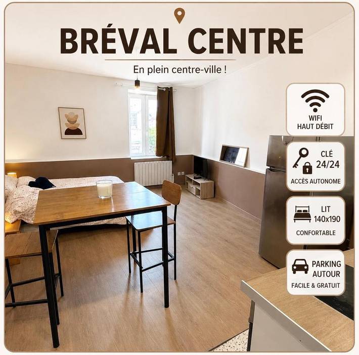 Gîte pour 2 personnes, animaux acceptés dans Bréval