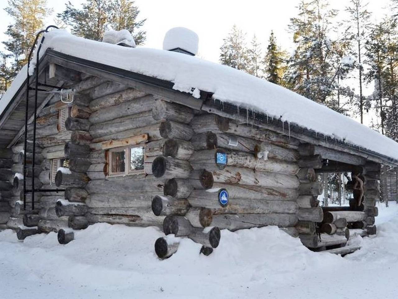 In Kemijärvi, Vuostimo Dorf in Laponie